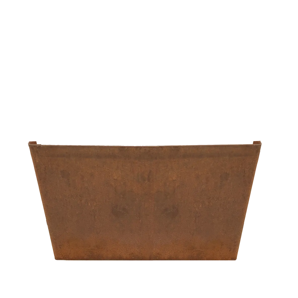 Produktbild Edelrost Hochbeete aus Cortenstahl in modularer Bauweise, weisser Hintergrund