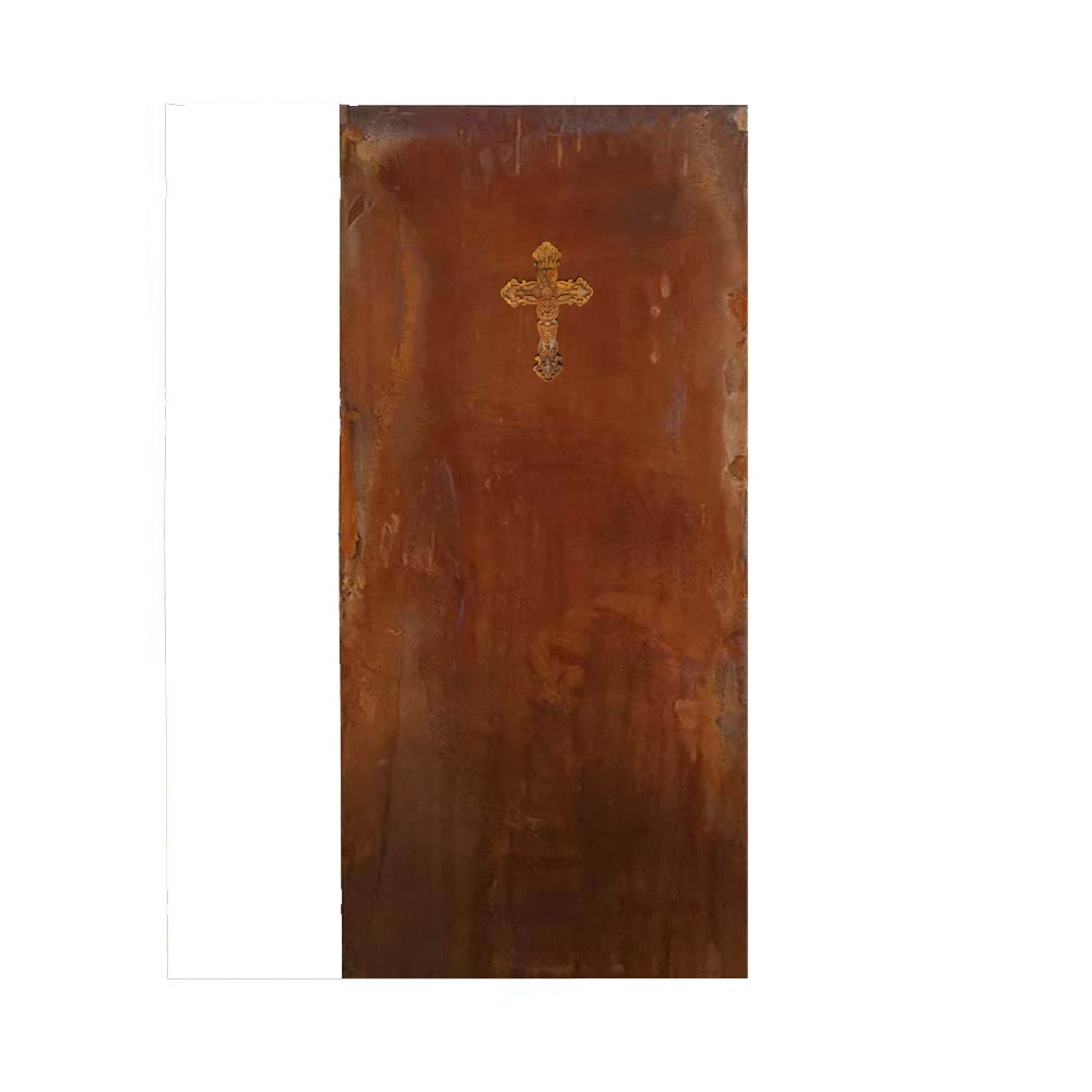  edelrost Sichtschutzwand Kreuz - 170x80 cm