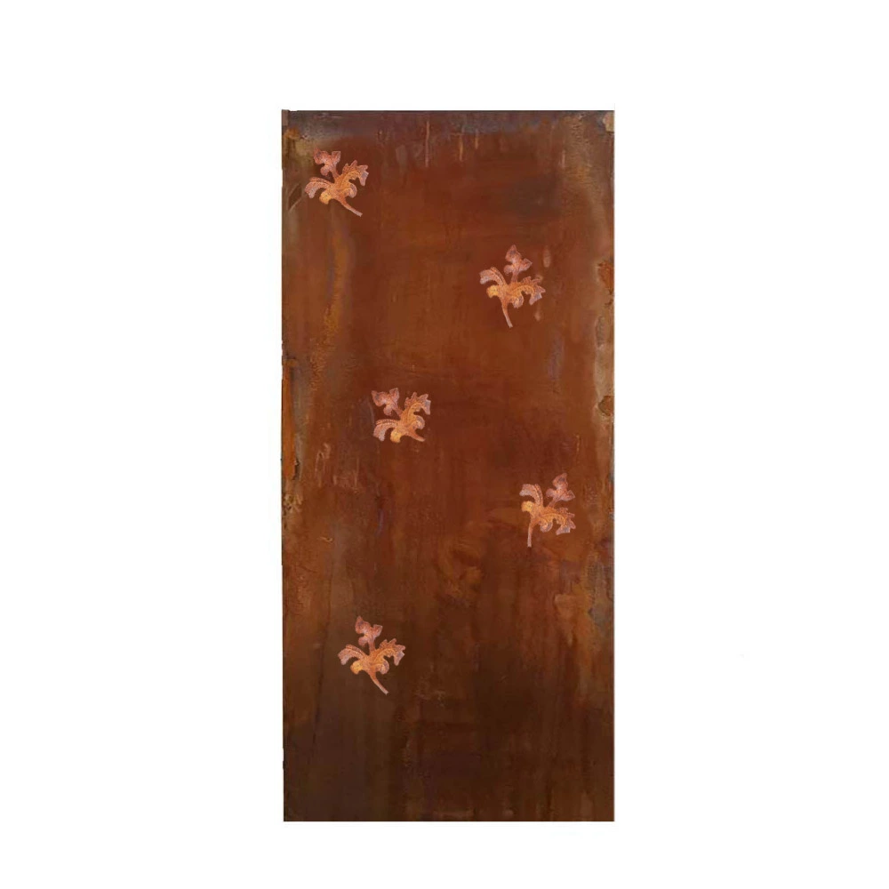  edelrost Sichtschutzwand Blatt- 170x60 cm