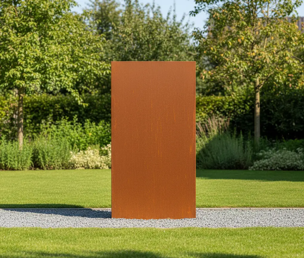 Cortenstahl Sichtschutzwände – Modern & langlebig