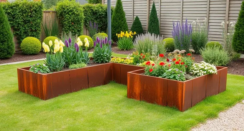 U-Form Hochbeete